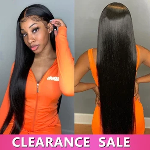 Straight Lace Front Wigs Human Hair 13x4 13x6 HD Transparent 360 Lace Frontal Wigs 5X5 6X4 Glueless Wig 4x4 Closure Wig
