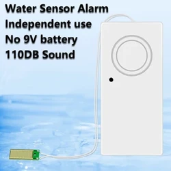 Ev Alarmı Su Kaçağı Alarmı Bağımsız Su Kaçağı Sensörü Dedektörü Taşkın Uyarısı Taşma Güvenlik Alarm Sistemi