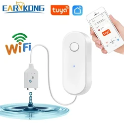 I-EARYKONG Tuya WiFi Water Leakage Sensor Liquid Leak Alarm Detectors 3 Versions Iyatholakala I-Smart Life APP Ukufaka Kalula