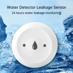 Tuya Zigbee 3.0 Braiteoir Tumoideachais Uisce APP Cliste Monatóireacht Chian Brathadóir Sceitheadh ​​Uisce Aláram Sceitheadh ​​Uisce 3V