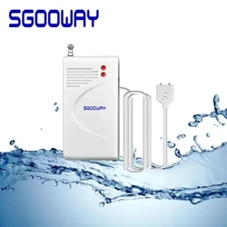 Sgooway Wireless Water Leakage alarm Intrusion Detector Leak Sensor Gumagana Sa GSM PSTN SMS Home House Security para sa Alarm System