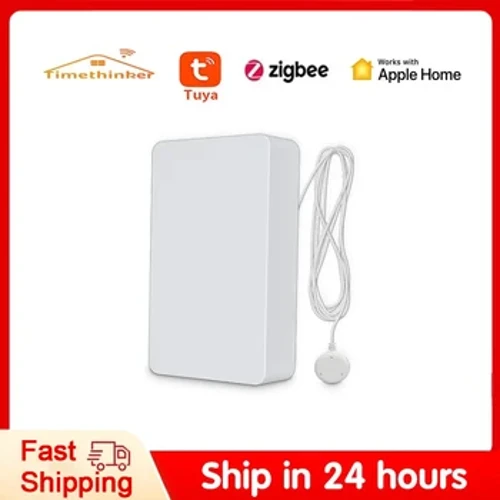Tuya voda senzor Senzor inteligentných domov WiFi vysoká citlivosť Zigbee detektor App Control Security Alarm System pre Apple Homekit