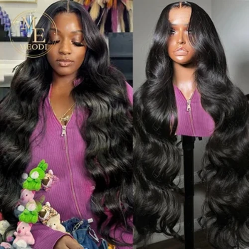 Meodi 13x6 HD Body Wave 30 40 tolline pitsiline eesmine parukas juustest 13x4 eelnevalt kitkutud pitsparukad naistele brasiilia 360 pitsiline parukas