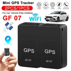 Mini-GF-07-GPS-Auto-Tracker, Echtzeit-Tracking, Diebstahlschutz, Anti-Verlust-Schlüssel, Haustier-Ortung, starke magnetische Halterung, SIM-Nachrichten-Positionierer