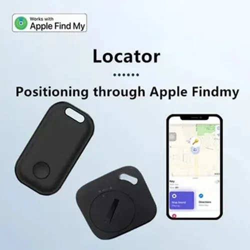 Etiketa adimenduna Mini Locator GPS Tracker Apple-rekin lan egin Aurkitu Nire Aplikazioa Apple iPhone ordezko giltza-zorroa poltsa Ekipajea maskota bilatzailea