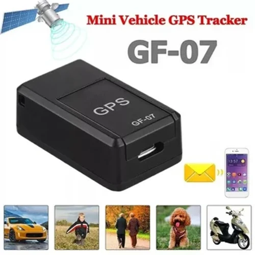 Mini GF-07 GPS avtomobil kuzatuvchisi real vaqt rejimida o'g'irlikdan himoya qiluvchi yo'qolgan kalit uy hayvonlarini aniqlovchi kuchli magnit o'rnatish SIM-xabar joylashtiruvchisi