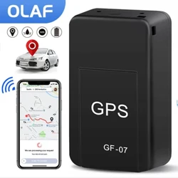 OLAF GPS Rastreador de carro GF07Magnético Rastreamento em tempo real Anti Roubo Anti Perdido Localizador de veículos Mini dispositivo de rastreamento Localizador de mensagens
