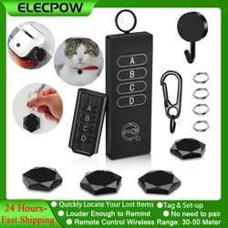 I-Elecpow Anti Lost Tracker Key Finder Locator I-Portable Wireless Smart Pet Wallet Tracker Eno-164ft Ukulawula Okukude 4 Abamukeli
