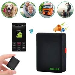 GSM/GPRS/GPS Tracker Locator Adapter Global Locator Utendørs Med Sos-knapp Mini A8 Locator Bilsett Sporingsenhet Sanntid