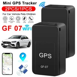 MINI GF 07 GPS Tracker รถติดตามแบบเรียลไทม์ Anti-Theft สัตว์เลี้ยงเด็ก Anti-Lost Locator Magnetic Mount SIM ข้อความ Positioner