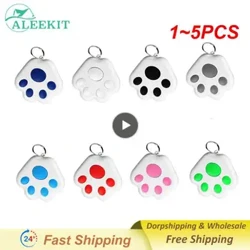 1~5 ШТ. Бесправадной Pet Tracer Smart GPS Anti Lost Бірулька Сабака Котка Лакатар Дзіцячы сігналізацыя Tag Finder Key Collar Tracker Аксэсуары