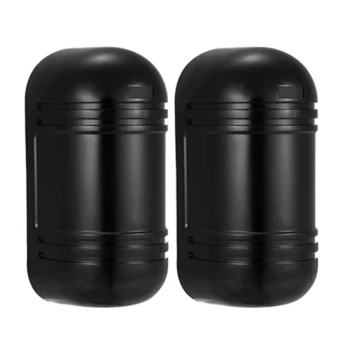Kabel Dual Beam Photoelectric Infrared Sensor Barrier Detector 100M Alarm Tamper Output Alarm untuk Jendela Sistem Alarm Pencuri