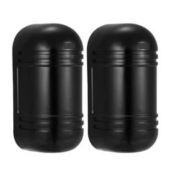 Kabel Dual Beam Photoelectric Infrared Sensor Barrier Detector 100M Alarm Tamper Output Alarm untuk Jendela Sistem Alarm Pencuri