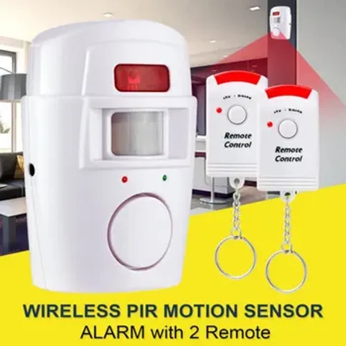 Wireless Remote Controlled Mini Alarm mat IR Infrarout Bewegungs Präsenz Sensor Detektor Elektresch Fir Heem Sécherheetsschutz