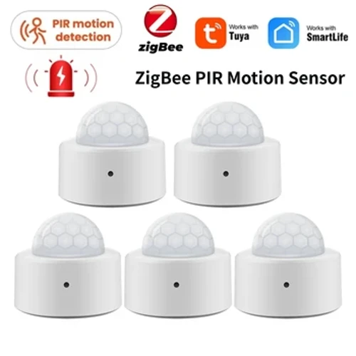 Tuya ZigBee PIR pohybový senzor Mini Infračervený Detektor přítomnosti lidského těla Inteligentní zabezpečení domácnosti Ochrana Alarmový systém Inteligentní život