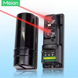 Meian Dual-beam Infrared Sensor, 100M Uea Pa puipui Su'esu'e, Infrared Beam Su'esu'e, 8 Fa'aliliuga Auala, Fa'aaliga Numera