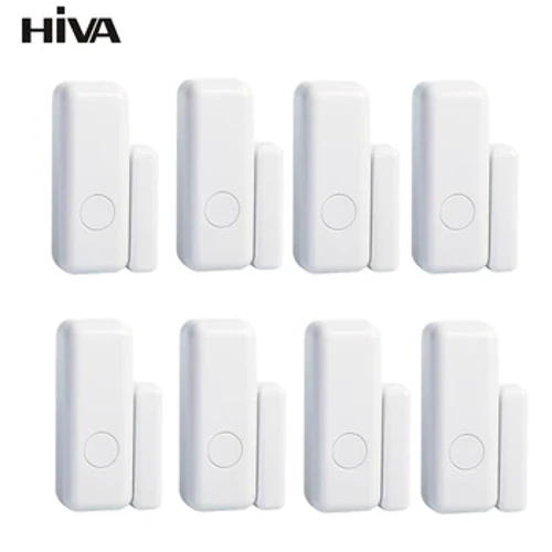 Wireless Magnéitescht Dier & Fënster Sensor EV1527 Kodéierungsmodus RF 433MHz fir Heem Sécherheet Alarm System Home Abriecher Alarm Kits