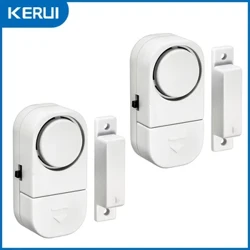 KERUI Türfenstersensor Unabhängiges Öffnen Magnetischer Türsensor 90 dB Drahtloser Sicherheitsalarm