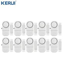 Onafhankelijke draadloze deursensor Kloofsensor Magnetische sensor Draadloos huis Raamdeurinvoer Antidief Beveiligingsalarm 90dB