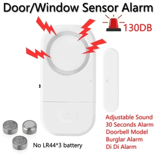 Türöffnungssensor Türklingel Kabellose Zeitverzögerung Türalarm Diebstahlsicherung Tür Fenster Sicherheitsalarm Kühlschrankalarm Türsensor