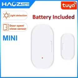 Tuya Smart ZigBee Door Window Contact Sensor Bežični detektori Podrška za otvaranje/zatvaranje Zigbee2mqtt Home Assistant