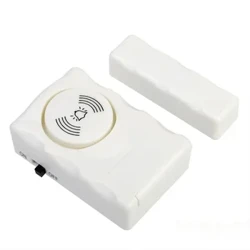 Iwindi Lokuvikeleka Kwekhaya Elingenantambo Lomnyango We-alamu Yesistimu Yesexwayiso 90dbAlarm Sound Magnetic Door Sensor Independent Alarm Wireless Detector