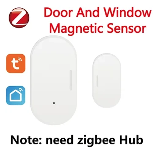 Tuya Zigbee Oven ja Ikkunan magneettisensorin langaton yhteys Älykodin langattomat ovitunnistimet Oven magneettinen automaatio