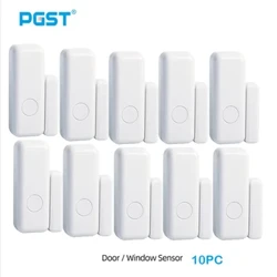 Mini sensor magnético de porta e janela, sem fio, 433mhz, para sistema de alarme doméstico, kits de segurança, interruptor de fechadura, acessórios de host