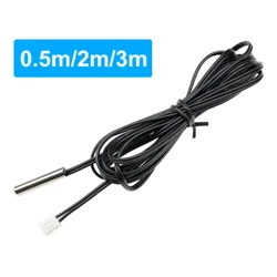 50 CENTIMETRI 100 CENTIMETRI 200 CENTIMETRI 300 CENTIMETRI Termistore NTC Sensore di Temperatura Sonda Impermeabile Filo 10K 1% 3950 W1209 W1401 cavo
