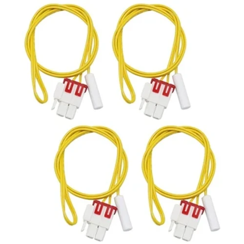4 Pcs DA32-00006W Kulkas Defrost Sensor Suhu Pengganti Thermostat untuk Samsung AP41336842 DA32-10105R