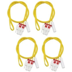 4 Pcs DA32-00006W Kulkas Defrost Sensor Suhu Pengganti Thermostat untuk Samsung AP41336842 DA32-10105R