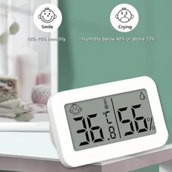 Mini LCD digitaalne termomeeter hügromeeter siseruumide elektrooniline temperatuur hügromeeter andur mõõtja majapidamistermomeeter