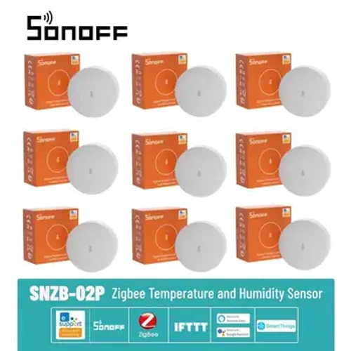 SONOFF SNZB-02P Zigbee senzor temperature i vlažnosti Pametni kućni termometar detektor radi s Alexa Google Home Zigbee Bridge