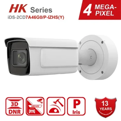 HK Original iDS-2CD7A46G0/P-IZHS(Y) 84MP DeepinView License Plate Recognition Series Bullet Camera Series CCTV Camera Security IR 30m