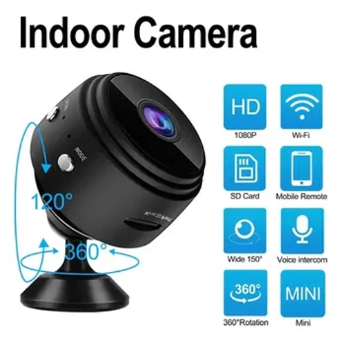 A9 WiFi Mini Camera Recorder Sikkerhetsovervåking Trådløs Video Mini Camera Recorder Voice Camera Smart Home For Spedbarn Og P