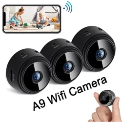 Mobile A9 1080P HD Wifi Mini Camera Surveillance Camera Sensor Camcorder Web Video Smart Home Safety Security Camera Wireless