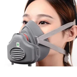 Fou 3700 Ituaiga Fa'ata'ita'i Fa'atauga Fa'asu'u Manava Saogalemu Galue Fa'amaufa'ailoga Pefu Fa'amaonia Mata'atoa Gas Mask Puipuiga o le Formaldehyde