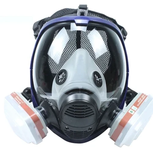 Ka Makani Kemika 6800 7 in 1 Gas Mask Dustproof Respirator Pena Pesticide Spray Silicone Nā kānana maka piha no ka hoʻoheheʻe ʻana i ka Laboratory.