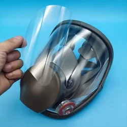 Anti Scratch Protective Lens Film voor 6800 gasmasker Masker Masker Volledige gezichtsraam Scherm Bescherming Schildermasker Masker Cover