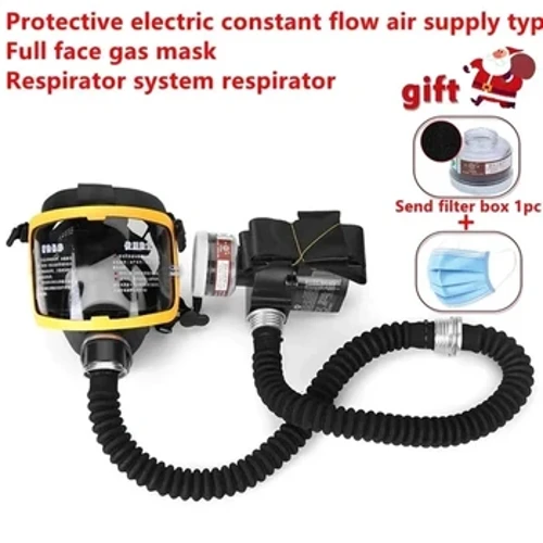 Zaštitna električna sa konstantnim protokom dovod zraka za cijelo lice Gas maska ​​Respiratorni sistem respirator Maska Zaštita na radnom mjestu