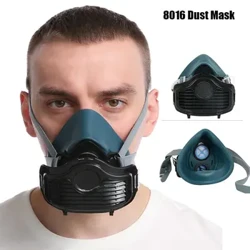Silicone Dustproof Filter Mask e fetaui lelei mo le fa'afefeteina o le pa'u o le fale teuteuga oloina pefu manava fa'amama le lava-priming filter pefu ufimata.