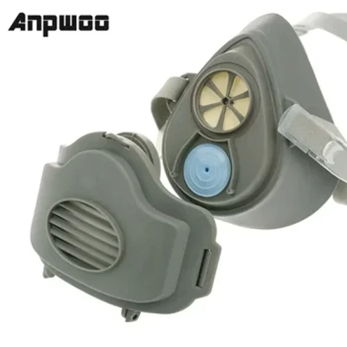 Antidamm andningsskyddsfilter Gasmasksats Kemiska antidammmasker Industriell färgsprutning Skyddsmask Arbetsplatssäkerhet