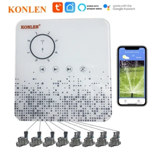 Automata öntözőrendszer Intelligens öntözőrendszer Wifi öntözésvezérlő Intelligens programozó időzítő Tuya öntöző növények kert