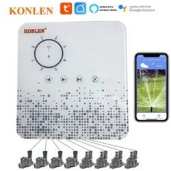 Automatisches Bewässerungssystem Smart Sprinkler WiFi Bewässerungscontroller Intelligenter Programmiertimer Tuya Bewässerungsanlage Pflanzen Garten