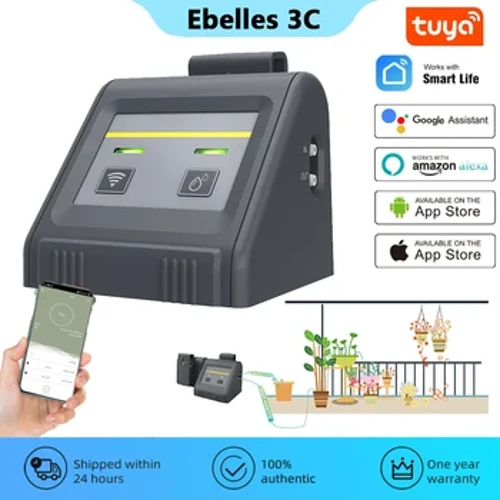 Controlador inteligente de riego automático Tuya, temporizador, programador de riego WiFi, sistema de jardín inteligente, Control de datos por aplicación