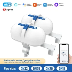 Tuya Smart Life vandens vožtuvas Zigbee Wifi drėkinimo sistemos valdiklis Laiko nustatymo automatika Išmanusis namų darbas su Alexa Google Alice