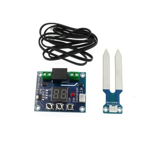 DC 12V Bodenfeuchtigkeits-Controller-Modul Feuchtigkeitssensor-Controller Bewässerungssystem Automatisches Bewässerungsmodul