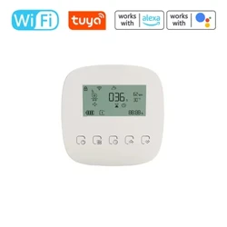 Stasiun Cuaca dengan Tampilan Kelembapan Luar Ruangan Tuya Smart Home Watering Timer Aplikasi Pengisian Sistem Irigasi Tetes Mikro Otomatis