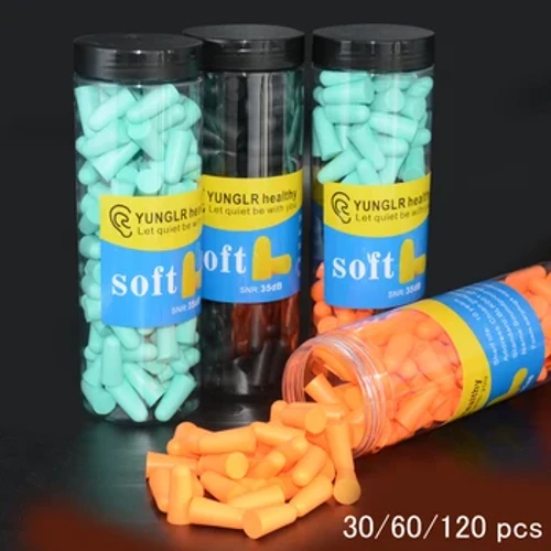 Ama-Ear Plugs Ama-Earplugs Okunciphisa Umsindo Ipulaki Yendlebe Yegwebu I-Ooropjes I-Slapen Lala I-Anti Ukunciphisa Nomsindo Umculo Ukukhansela I-Insulation Earplug