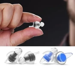 Amapulagi Endlebe Ekhonsathi Yekhonsathi Ye-Silicone Yokukhansela Umsindo Abaculi Abasebenziseka Kabusha Izithuthuthu Ezilala Umsebenzi, Ukufunda, Ukubhukuda